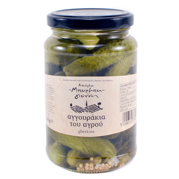 ΜΠΑΡΜΠΑ ΓΙΑΝΝΗΣ ΑΓΓΟΥΡΑΚΙΑ 340gr. - (ΒΑΖΟ)