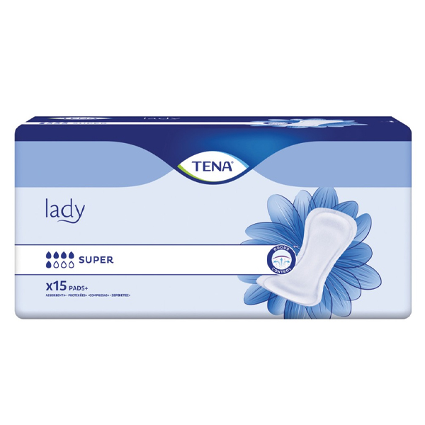 TENA ΣΕΡΒΙΕΤΕΣ LADY 15τεμ. - (SUPER)