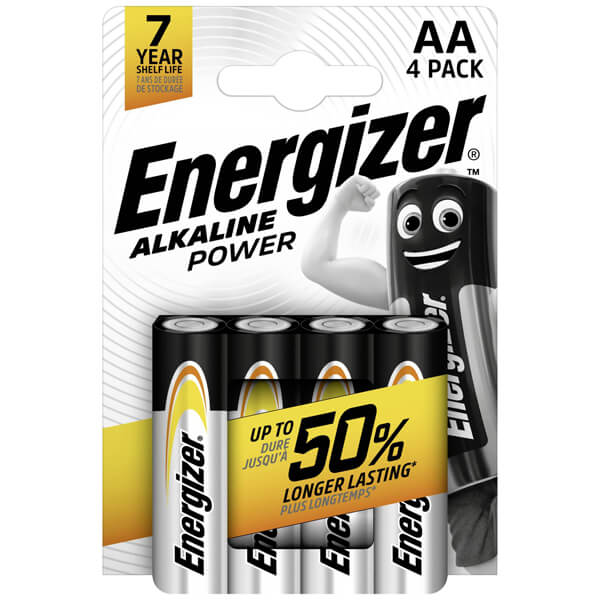 ENERGIZER ΑΛΚΑΛIKH AA (4τεμ.) - (ΜΕ ΦΟΡΟ 0,08€)