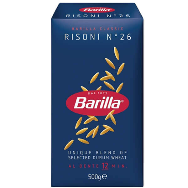 BARILLA 500gr - No  26 (RISONI)