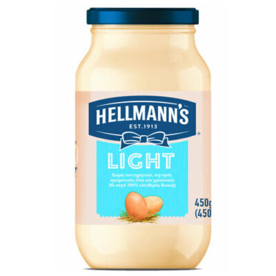 HELLMANN'S ΜΑΓΙΟΝΕΖΑ  450ml - (LIGHT)