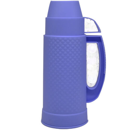 ΘΕΡΜΟΣ ΠΛΑΣΤΙΚΟΣ 680ml - (ΓΥΑΛΙΝΟ ΕΣΩΤΕΡΙΚΑ + ΦΕΛΙΖΟΛ)