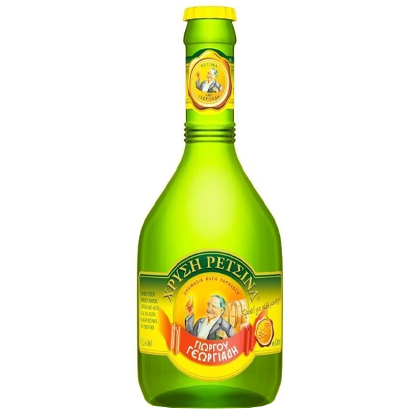 ΓΕΩΡΓΙΑΔΗ ΓΕΩΡΓΙΟΥ ΧΡΥΣΗ ΚΑΡΑΦΑ 500ml  vol 11.5% - (ΡΕΤΣΙΝΑ)