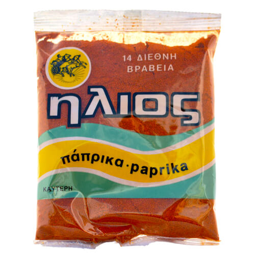 ΗΛΙΟΣ ΠΑΠΡΙΚΑ ΚΟΚΚΙΝΗ ΠΙΠΕΡΙΑ ΚΑΥΤΕΡΗ 100gr. - (ΦΑΚΕΛΟΣ)