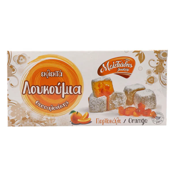 ΜΕΛΕΤΙΑΔΗ ΛΟΥΚΟΥΜΙΑ 300gr. - (ΠΟΡΤΟΚΑΛΙ)