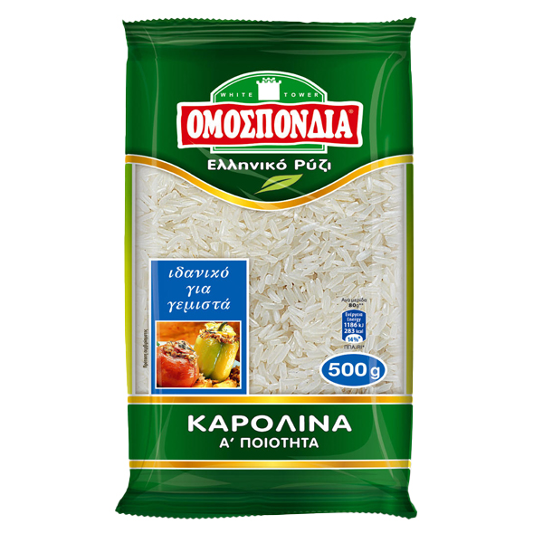 ΟΜΟΣΠΟΝΔΙΑ ΡΥΖΙ ΚΑΡΟΛΙΝΑ 500gr.