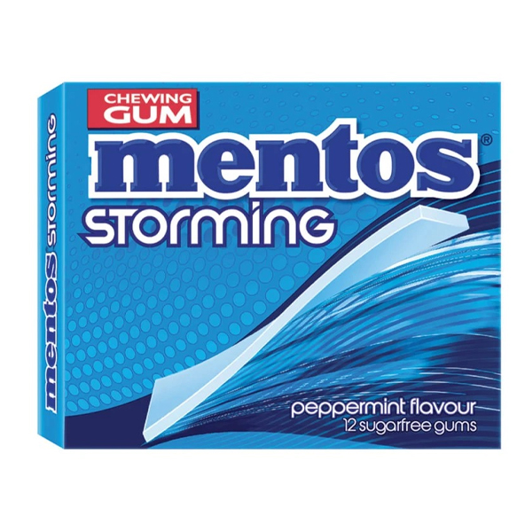 MENTOS STORMING 12x33gr. - (PEPPERMINT) (1578416)