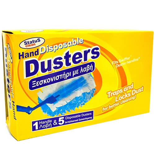 STATUS HAND-DUSTERS ΞΕΣΚΟΝΙΣΤΗΡΙ (ΛΑΒΗ ΚΑΙ 5 ΠΑΝΑΚΙΑ)