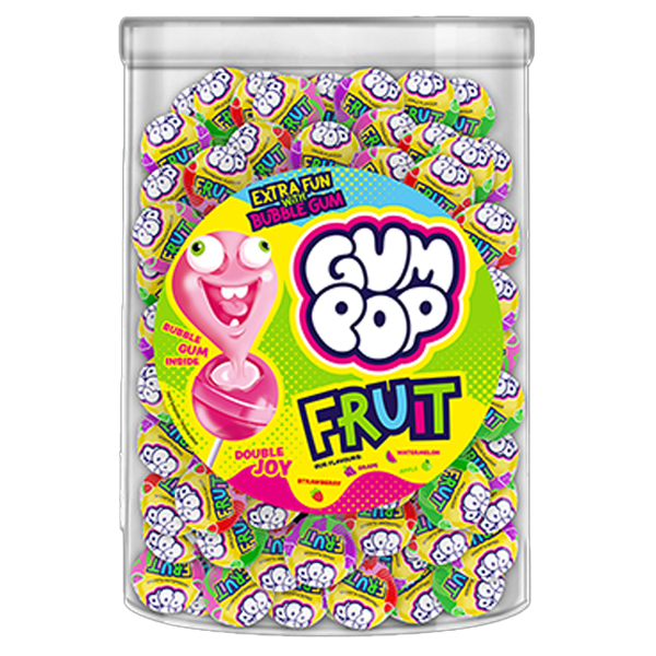 ΓΛΕΙΦΙΤΖΟΥΡΙ GUM-POP (100τεμ.) - (ΦΡΟΥΤΑ)