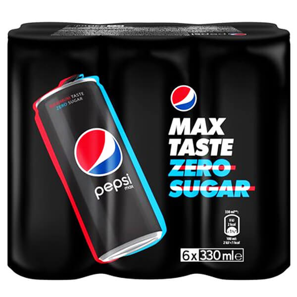 PEPSI MAX ΑΝΑΨΥΚΤΙΚΟ (6x330ml)
