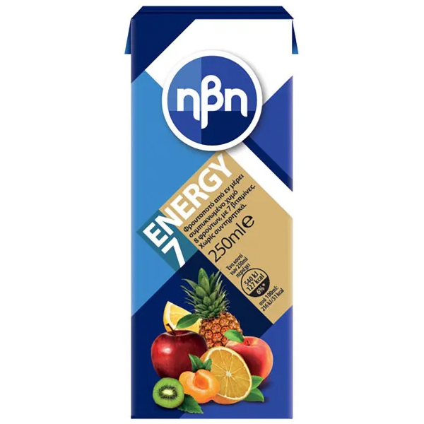 ΗΒΗ ΧΥΜΟΣ 250ml - (ENERGY 7)