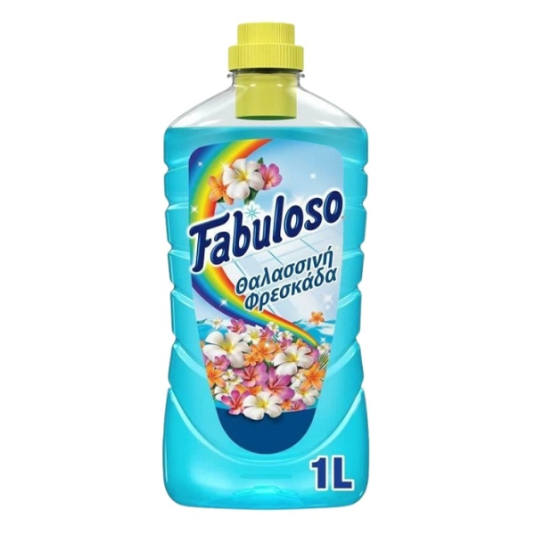 FABULOSO ΚΑΘΑΡΙΣΤΙΚΟ ΠΑΤΩΜΑΤΟΣ 1lt - (ΘΑΛΑΣΣΙΝΗ ΦΡΕΣΚΑΔΑ)