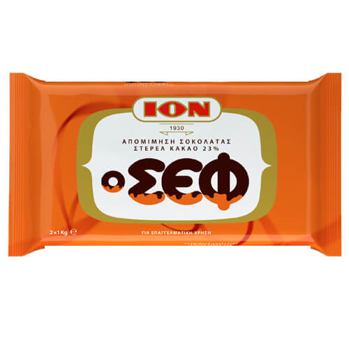 ΙΟΝ ΠΡΟΪΟΝ ΑΠΟΜ. ΣΟΚΟΛΑΤΑΣ ΣΕΦ (2x1kg) - (No 3415)