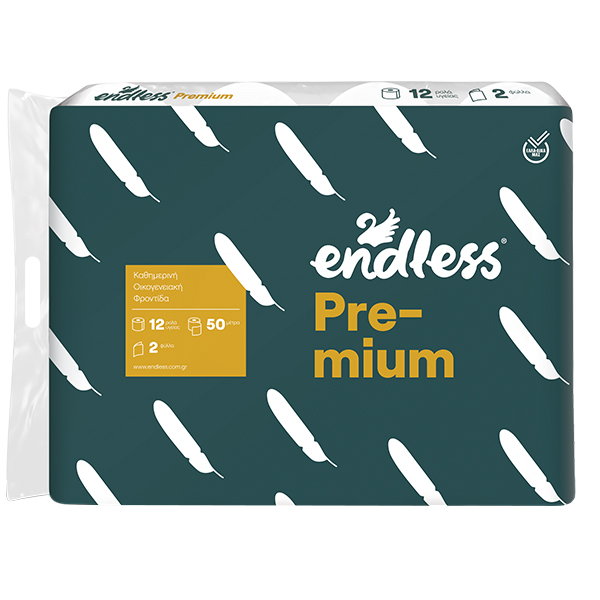 ENDLESS ΧΑΡΤΙ ΥΓΕΙΑΣ PREMIUM - (190gr. x 12 ΡΟΛΛΑ)