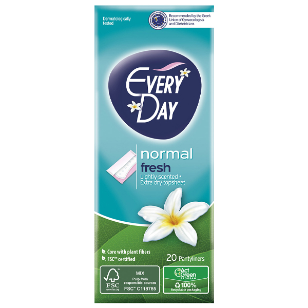 EVERYDAY ΣΕΡΒΙΕΤΑΚΙΑ FRESH 20τεμ. - (NORMAL) (1091)