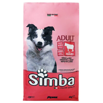 SIMBA ΣΚΥΛΟΤΡΟΦΗ ΚΡΟΚΕΤΑ 4kg - (ΒΟΔΙΝΟ)