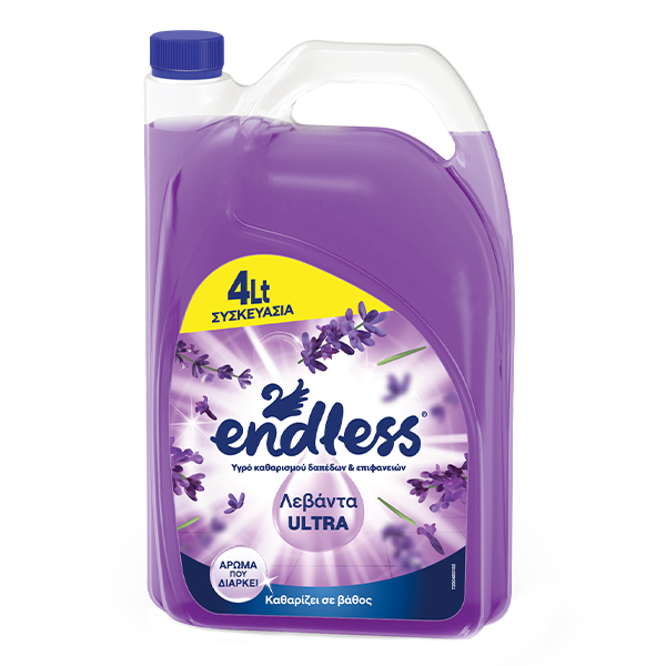 ENDLESS ΚΑΘΑΡΙΣΤΙΚΟ ΔΑΠΕΔΩΝ 4lit - (ΛΕΒΑΝΤΑ)
