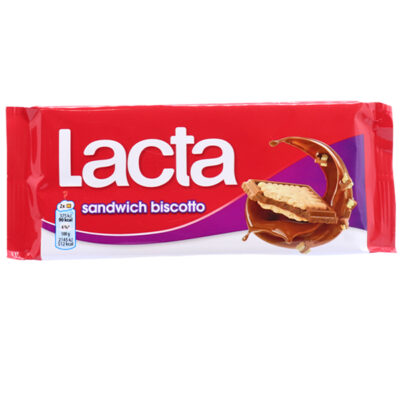 LACTA ΣΟΚΟΛΑΤΑ  87gr. SANDWICH - (ΜΙΝΙ ΜΠΙΣΚΟΤΑ)