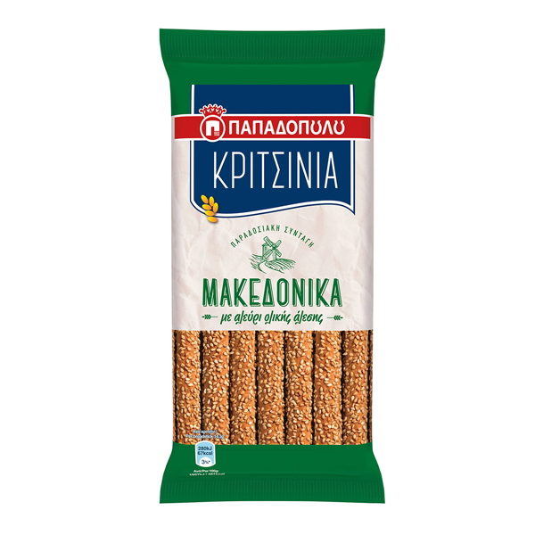 ΠΑΠΑΔΟΠΟΥΛΟΥ ΚΡΙΤΣΙΝΙΑ ΜΑΚΕΔΟΝΙΚΑ 200gr. - (ΟΛΙΚΗΣ ΑΛΕΣΗΣ)