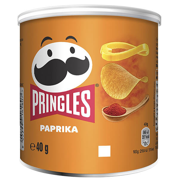 PRINGLES ΤΣΙΠΣ  40gr - (PAPRIKA)