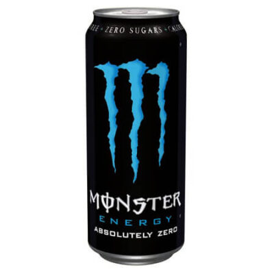 MONSTER ENERGY DRINK 500ml - (ABSOLUTELY ZERO) (ZERO SUGAR)