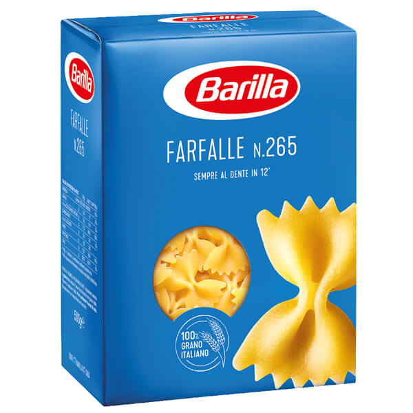 BARILLA 500gr - No 265 (FARFALLE)