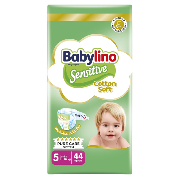 BABYLINO ΠΑΝΕΣ SENSITIVE No5 (44τεμ.) (11-16kg)