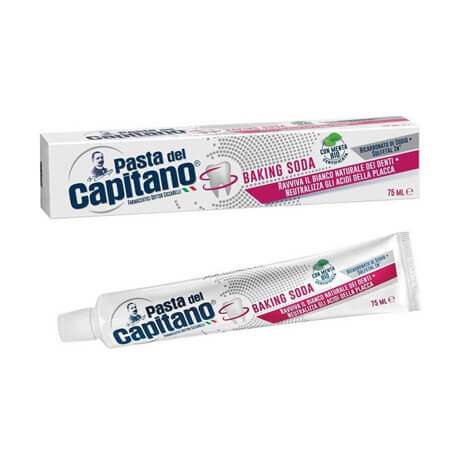 CAPITANO 100ml - (BAKING SODA) (ΟΔΟΝΤΟΚΡΕΜΑ)