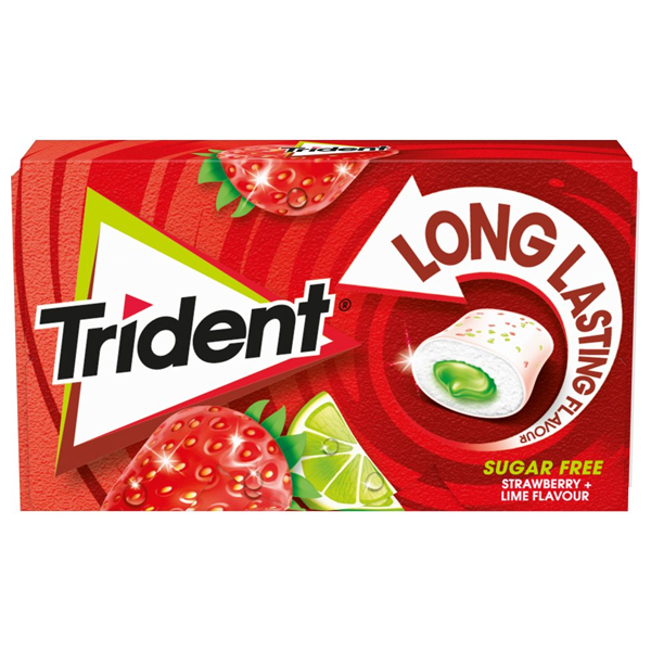 TRIDENT LONG LASTING (16x22gr.) - (ΦΡΑΟΥΛΑ ΚΑΙ ΛΑΙΜ)