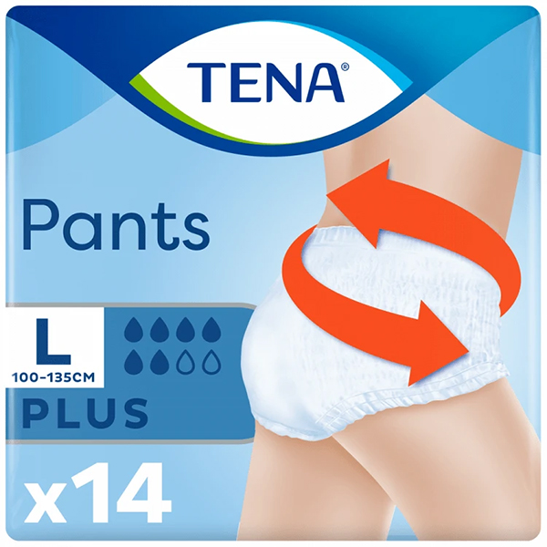 TENA PANTS ΑΚΡΑΤΕΙΑΣ LARGE 14τεμ.