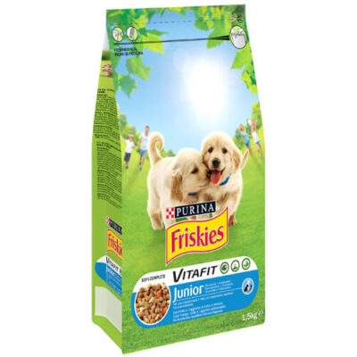 FRISKIES ΣΚΥΛΟΤΡΟΦΗ ΚΡΟΚΕΤΑ 1,5kg - (JUNIOR) (ΚΟΤΟΠΟΥΛΟ-ΛΑΧΑΝΙΚΑ-ΓΑΛΑ)