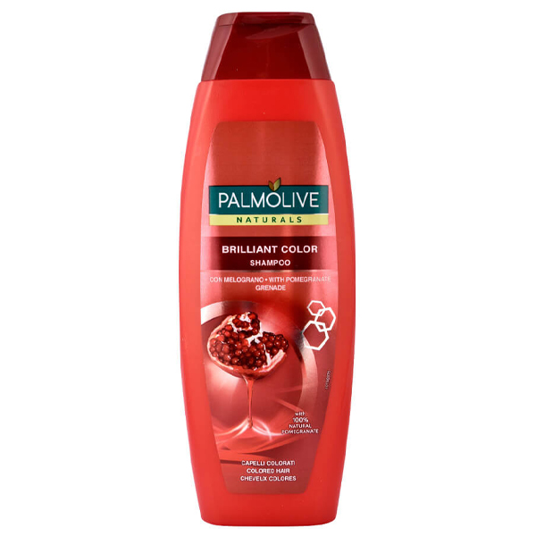 PALMOLIVE ΣΑΜΠΟΥΑΝ 350ml - (NATURALS) (BRILLIANT COLOR) (POMEGRANATE)