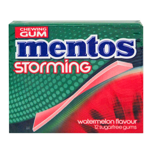 MENTOS STORMING 12x33gr. - (WATERMELON) (1578405)