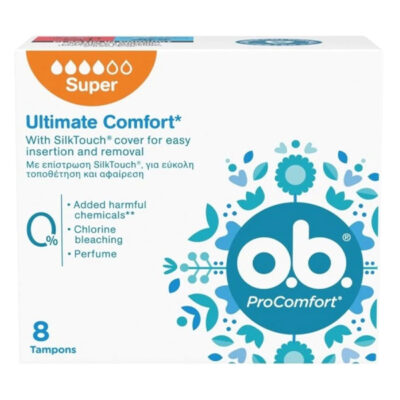 O.B. TAMPONS PROCOMFORT 8τεμ. - (SUPER)