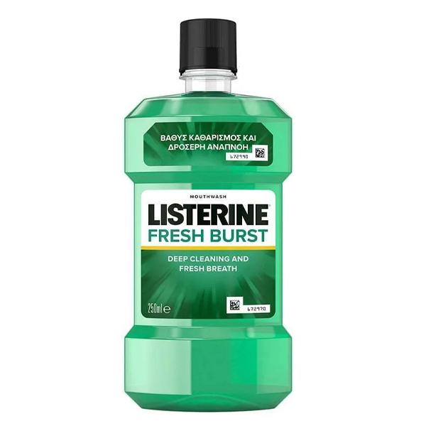 LISTERINE ΣΤΟΜΑΤΙΚΟ ΔΙΑΛΥΜΑ 250ml - (FRESH BURST)
