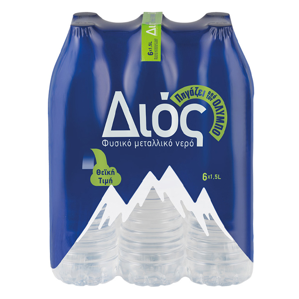 ΔΙΟΣ ΦΥΣΙΚΟ ΜΕΤΑΛΛΙΚΟ ΝΕΡΟ (6x1,5lit.)