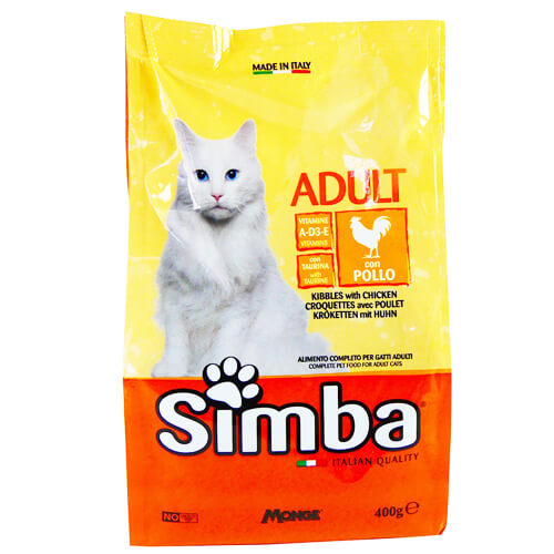 SIMBA ΓΑΤΟΤΡΟΦΗ ΚΡΟΚΕΤΑ 400gr - (ΚΟΤΟΠΟΥΛΟ)