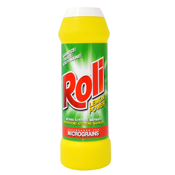 ROLI ΣΚΟΝΗ ΚΑΘΑΡΙΣΜΟΥ 500gr - (LEMON)