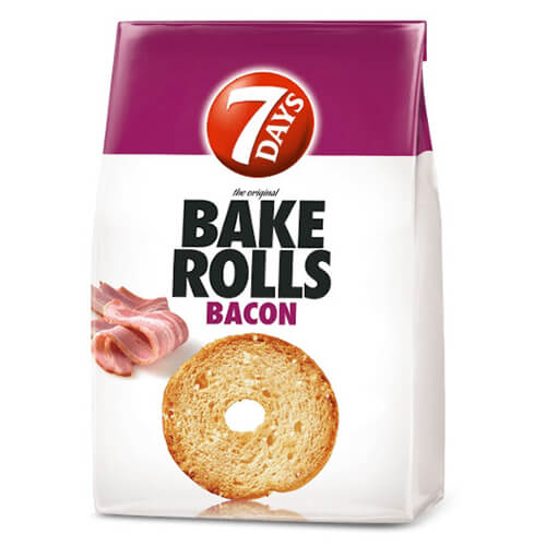 BAKE ROLLS  80gr - (BACON)