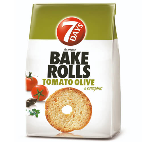 BAKE ROLLS  80gr - (TOMATO OLIVE)