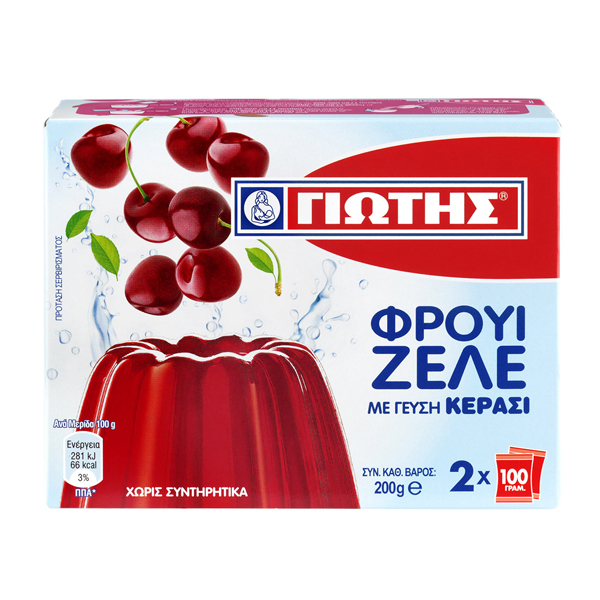 ΓΙΩΤΗΣ ΦΡΟΥΙ ΖΕΛΕ 200gr. - (ΚΕΡΑΣΙ)