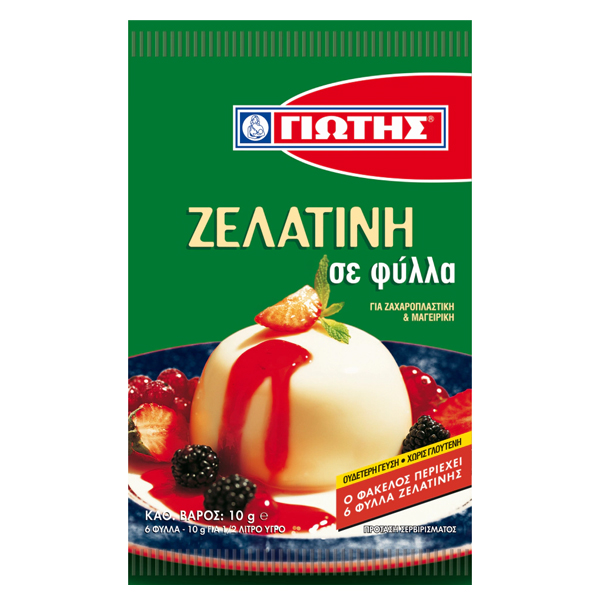 ΓΙΩΤΗΣ ΖΕΛΑΤΙΝΗ ΣΕ ΦΥΛΛΑ 10gr.