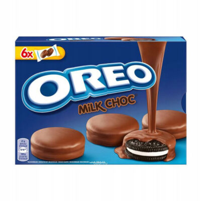 OREO ΜΠΙΣΚΟΤΑ ΕΠΙΚΑΛΥΨΗ ΣΟΚΟΛΑΤΑΣ ΓΑΛΑΚΤΟΣ 246gr - (MILK CHOC)