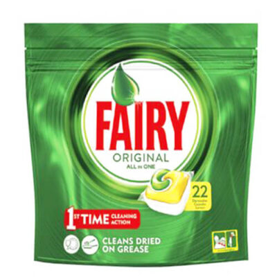 FAIRY CAPS ΠΛΥΝΤΗΡΙΟΥ ΠΙΑΤΩΝ ORIGINAL  22τεμ.