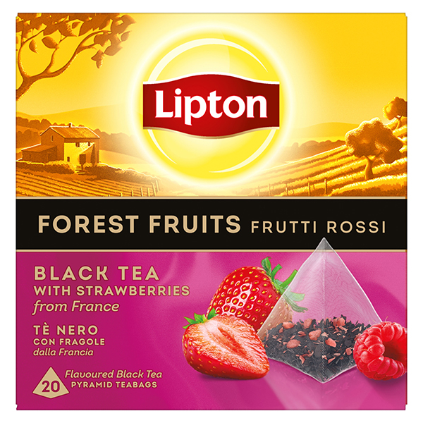 LIPTON ΜΑΥΡΟ ΤΣΑΙ ΠΥΡΑΜΙΔΑ (20x1,7gr) - (ΦΡΟΥΤΑ ΤΟΥ ΔΑΣΟΥΣ)