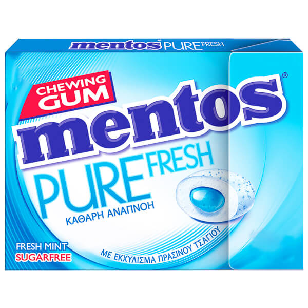 MENTOS PURE FRESH SLIM BOX (12x30gr.) - (FRESHMINT) (1675075)