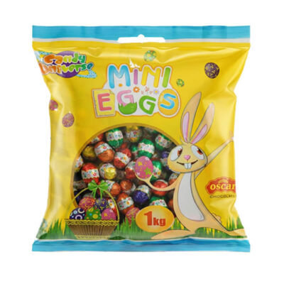 OSCAR ΠΑΣΧΑΛΙΝΑ ΣΟΚΟΛΑΤΕΝΙΑ ΑΥΓΟΥΛΑΚΙΑ 1kg - (ΓΑΛΑΚΤΟΣ)