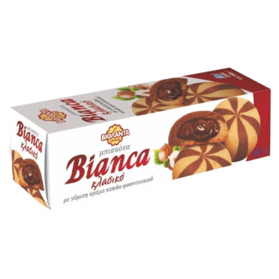 ΒΙΟΛΑΝΤΑ BIANCA ΜΠΙΣΚΟΤΑ ΓΕΜΙΣΤΑ 150gr. - (ΚΡΕΜΑ ΦΟΥΝΤΟΥΚΙΟΥ)