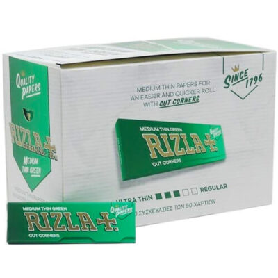 RIZLA ΠΡΑΣΙΝΟ (50Φx100τεμ.)