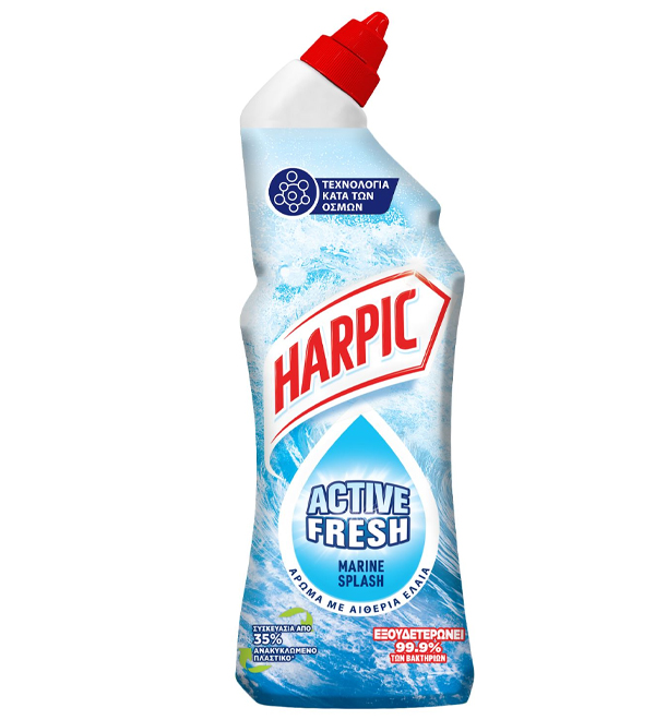 HARPIC ΥΓΡΟ WC ACTIVE FRESH 750ml - (MARINE SPLASH)